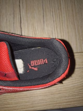 Scarpe Puma Flyer Flex n32 Bambino Rosse