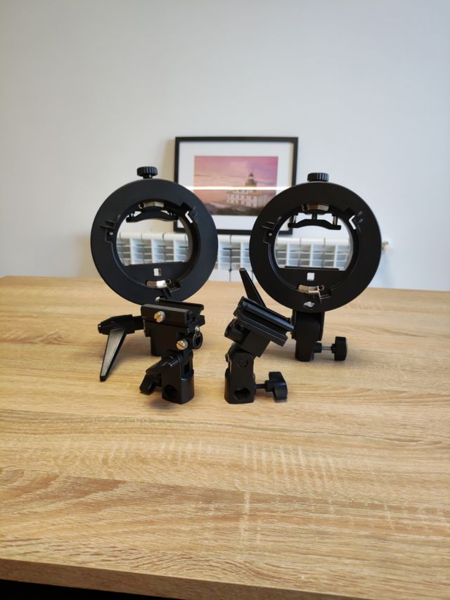 Soportes para flash (pack 4 unidades)