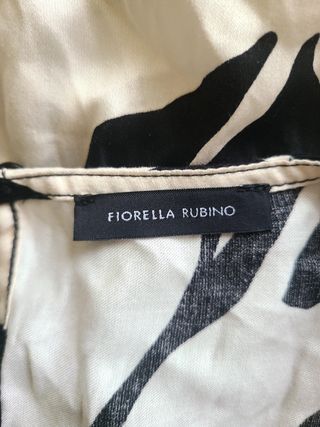 Blusa viscosa con estampado