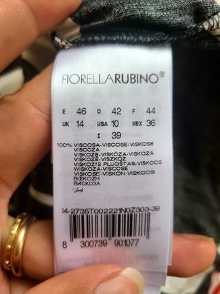 Blusa viscosa con estampado