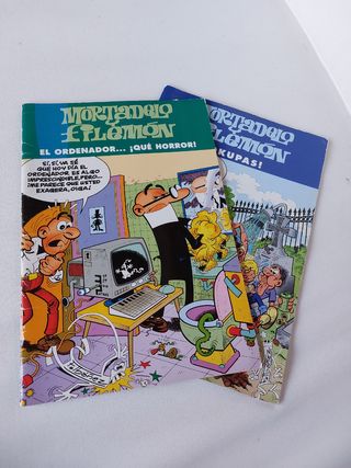 Dos comic tebeos de mortadelo y filemon