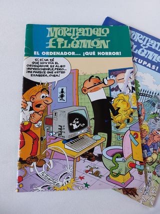 Dos comic tebeos de mortadelo y filemon