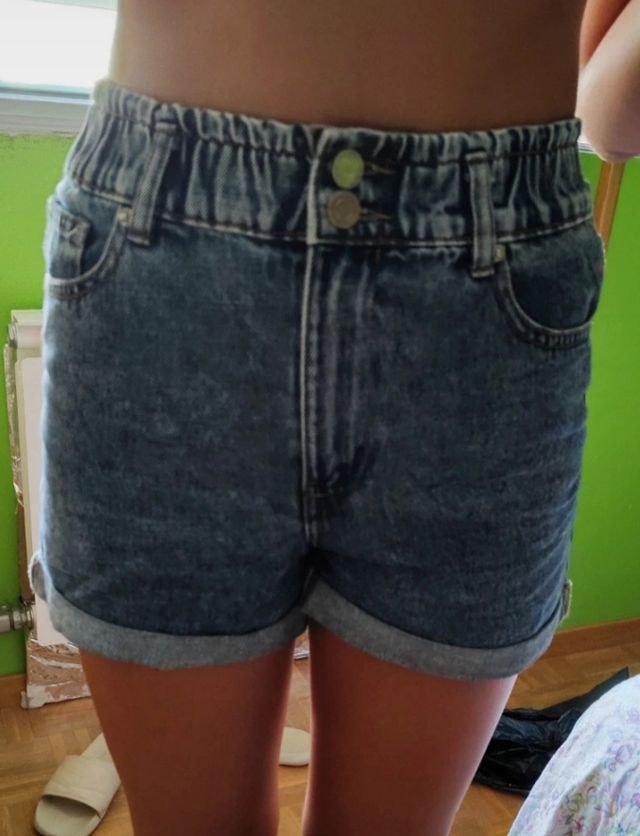 Shorts vaqueros mujer