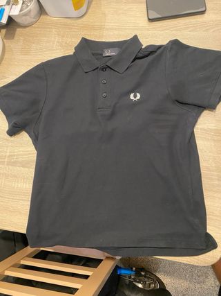 Polo Fred Perry Negro