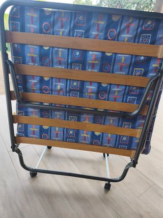 Cama Plegatín con Ruedas