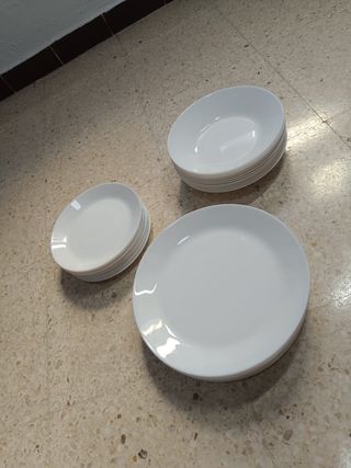 Vajilla vidrio templado Ikea