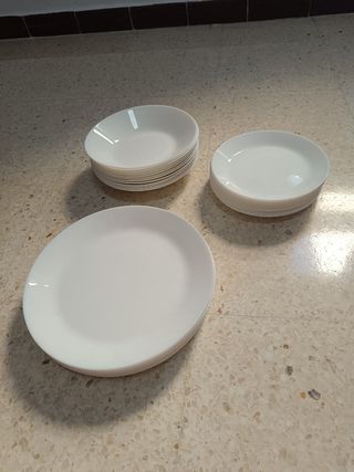 Vajilla vidrio templado Ikea