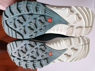 Zapatillas Quechua Trekking Marrón y Verde Azulado