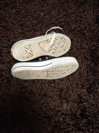 Zapatillas Converse All Star Piel Negras
