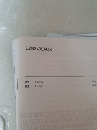 Horno Electrolux EZB3430AOX Acero Inox