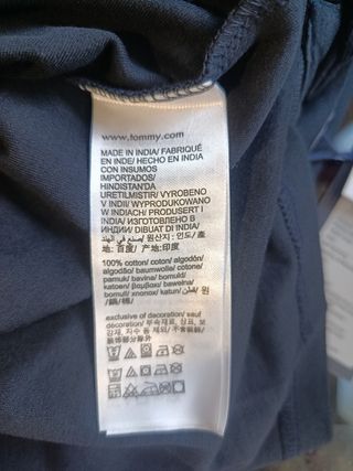 Polo Tommy Hilfiger Negro Talla XL