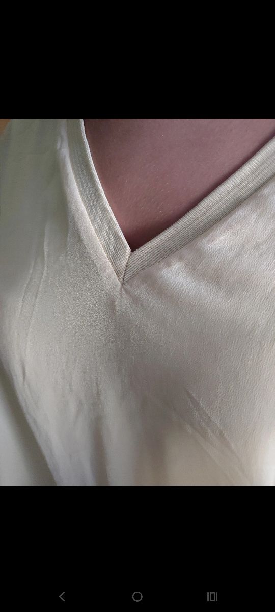 Camisa amarilla pastel transparente