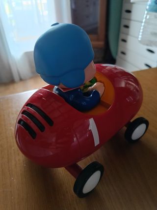 Coche de Pocoyó rojo