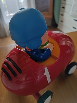 Coche de Pocoyó rojo