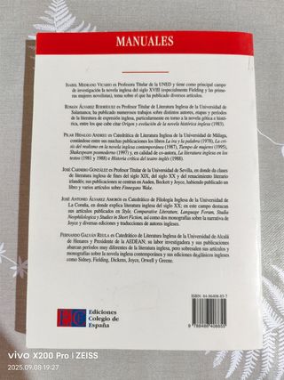 Historia Crítica de La Novela Inglesa 