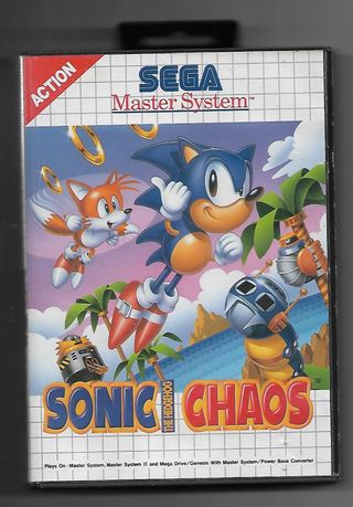 Sonic Chaos de Master System-