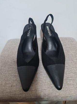 Zapatos de tacón Mango destalonados T39