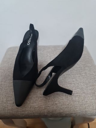 Zapatos de tacón Mango destalonados T39