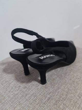 Zapatos de tacón Mango destalonados T39