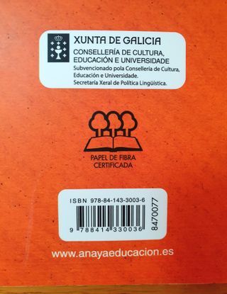 EN GALLEGO - Historia de España Anaya - 2o Bach