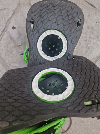 Fijaciones de Snowboard Union Verdes
