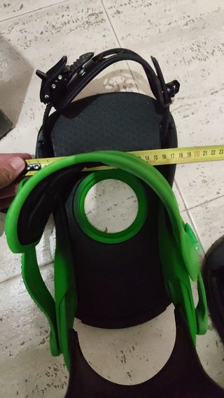 Fijaciones de Snowboard Union Verdes