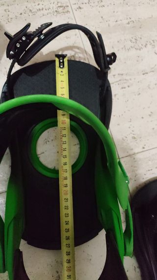 Fijaciones de Snowboard Union Verdes