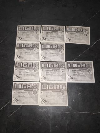 10 cromos Últimos Fichajes Liga 2005/06