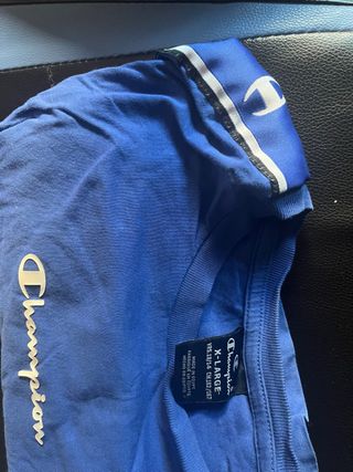 Camiseta Champion Azul Talla 16 años
