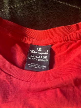 Camiseta Champion Azul Talla 16 años
