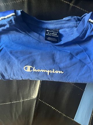 Camiseta Champion Azul Talla 16 años