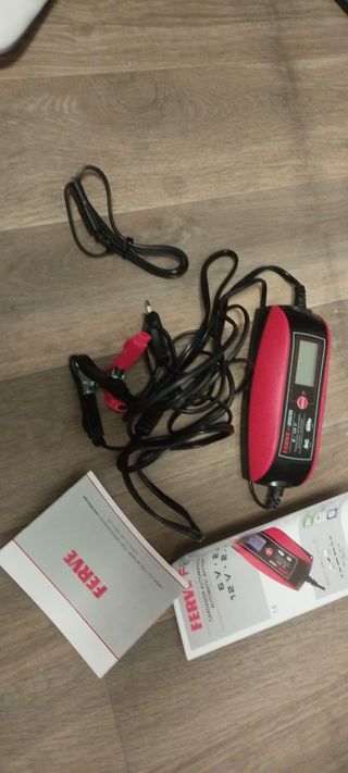 Cargador Batería Coche Ferre F-2505