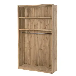 Armario de madera envejecida