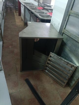 Campana Extractora Industrial Acero Inox 80cm