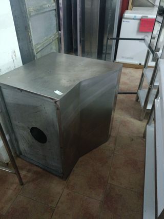 Campana Extractora Industrial Acero Inox 80cm