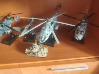 Maquetas Helicópteros Militares,coches y camiones