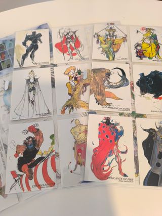 Cartas Final Fantasy Art Museum 1ª Edición (2000) 