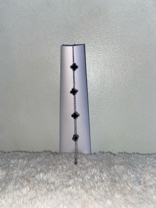 Pulsera Frivole Negra y Plateada