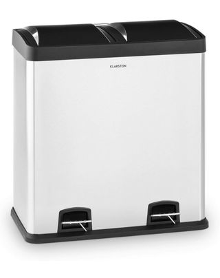 Papelera Klarstein 2x30L con Pedal