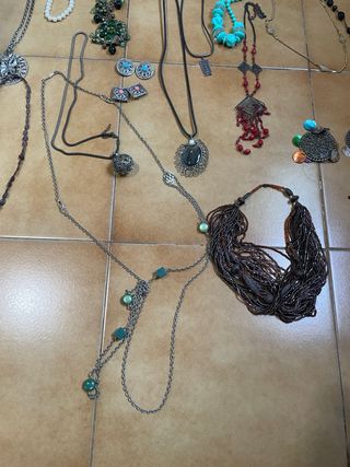 Conjunto de Joyas Plata y Turquesa