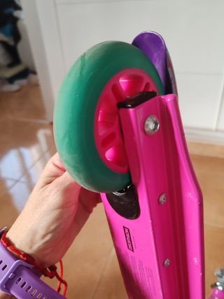 Patinete Oxelo Play 5 Rosa y Morado