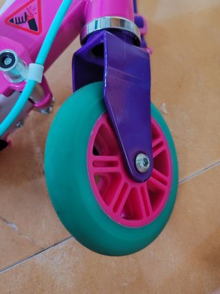 Patinete Oxelo Play 5 Rosa y Morado