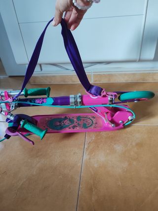 Patinete Oxelo Play 5 Rosa y Morado