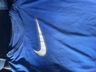 Camiseta Nike Dri-Fit Azul Talla 16 Años