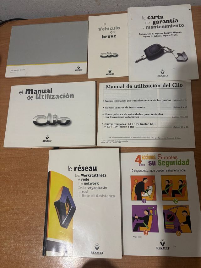 Manuales Renault Clio (1997-2000)