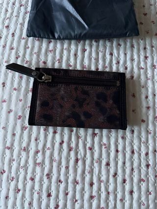 Cartera monedero animal print Tous