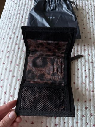 Cartera monedero animal print Tous