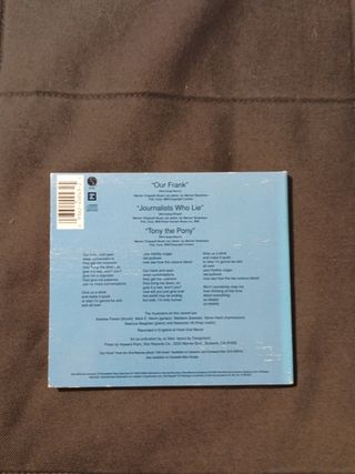 CD Morrissey Our Frank Single Indie