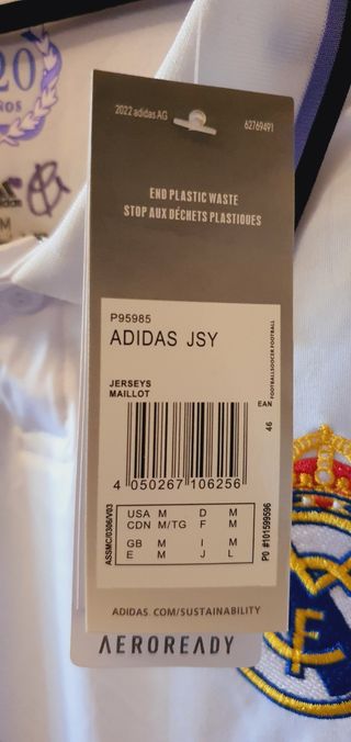 Camiseta Oficial del Real Madrid 2022-2023