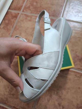 Zapatos Pitillos Mujer Blancos